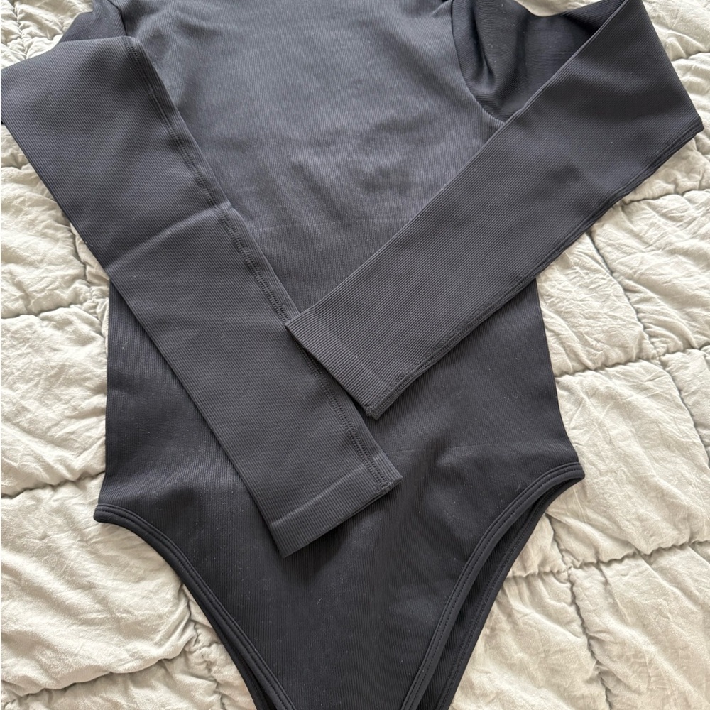 Black Long Sleeve Bodysuit